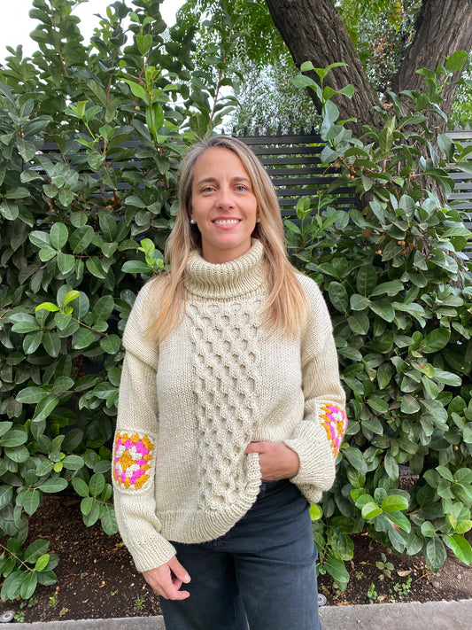 Sweater Honey - PDF + Videos - Palillos