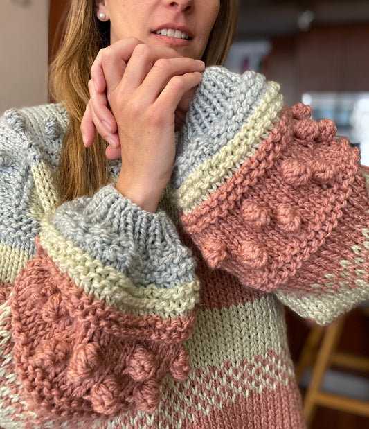 Fluor Pop Sweater colores neutros – Curso Digital (PDF + Videos)