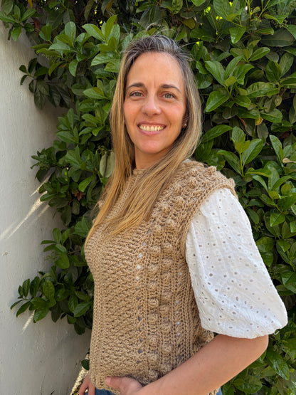 Curso Digital Poncho y Chaleco Twist - Aprende a tejer un sweater a crochet (PDF + videos)