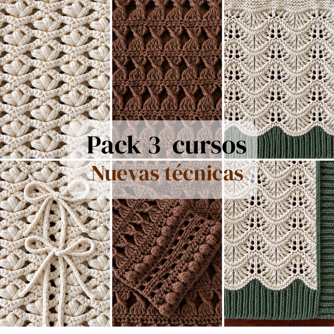 Pack 3 cursos nuevas técnicas