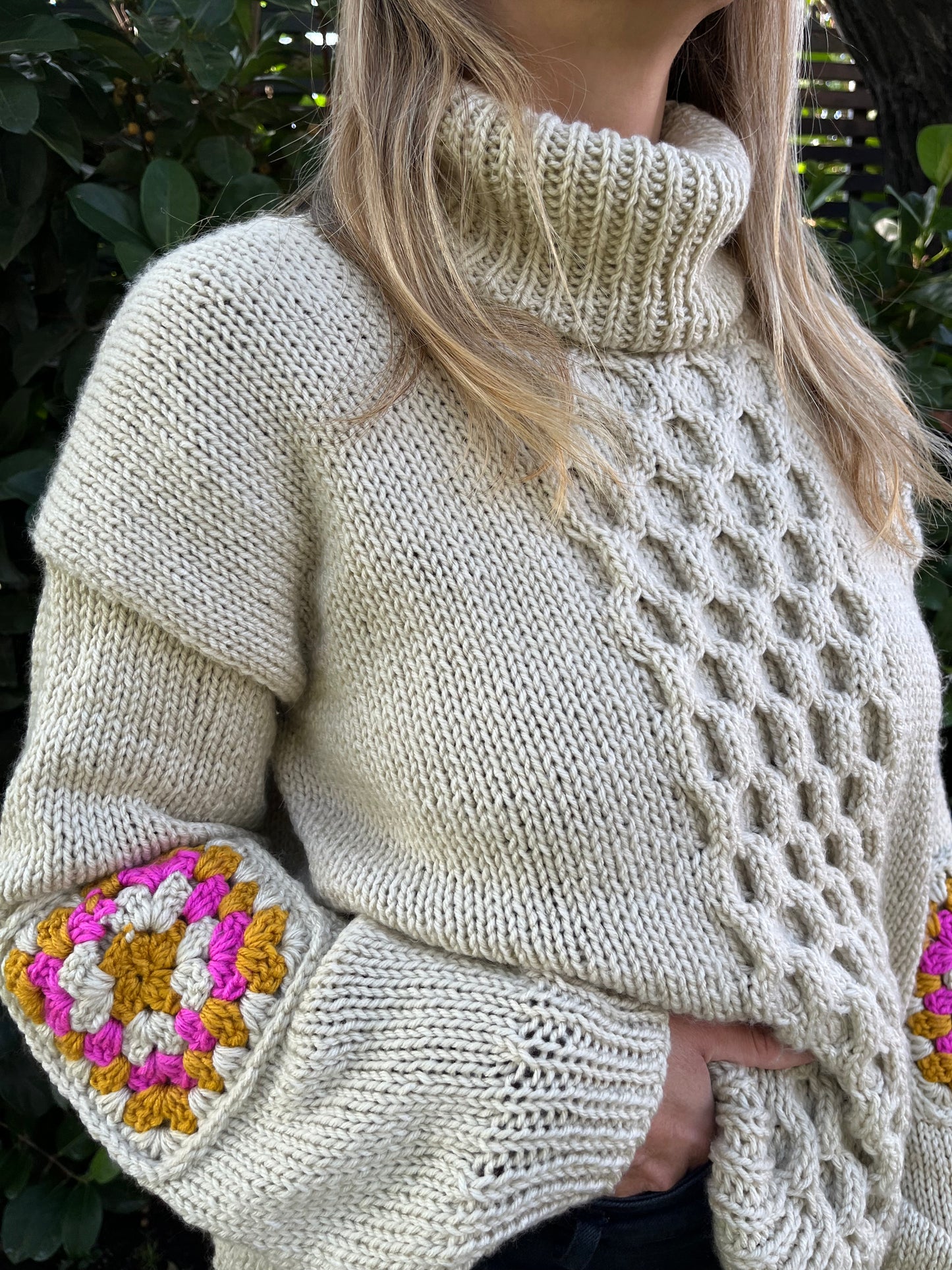 Taller sweater Honey (curso + 4 clases online en vivo)