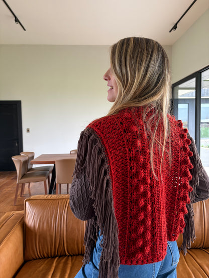 Curso Digital Poncho y Chaleco Twist - Aprende a tejer un sweater a crochet (PDF + videos)