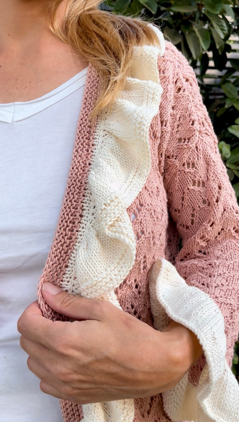 Curso Digital Cardigan Magnolia  (PDF + Videos) - Palillos