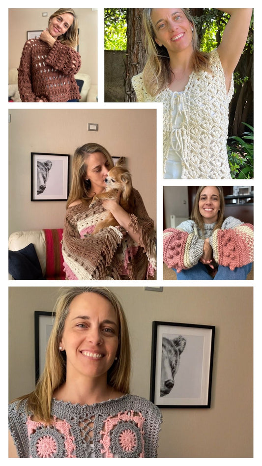 Pack Cursos de Tejido - 5 cursos por $10.000